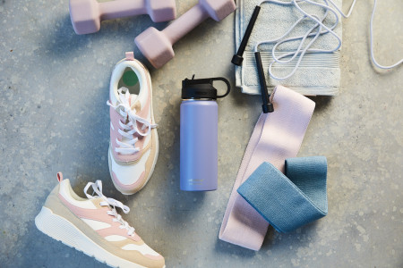 Stainless Steel Bottle Lilac 500ml Fackelmann Housewares